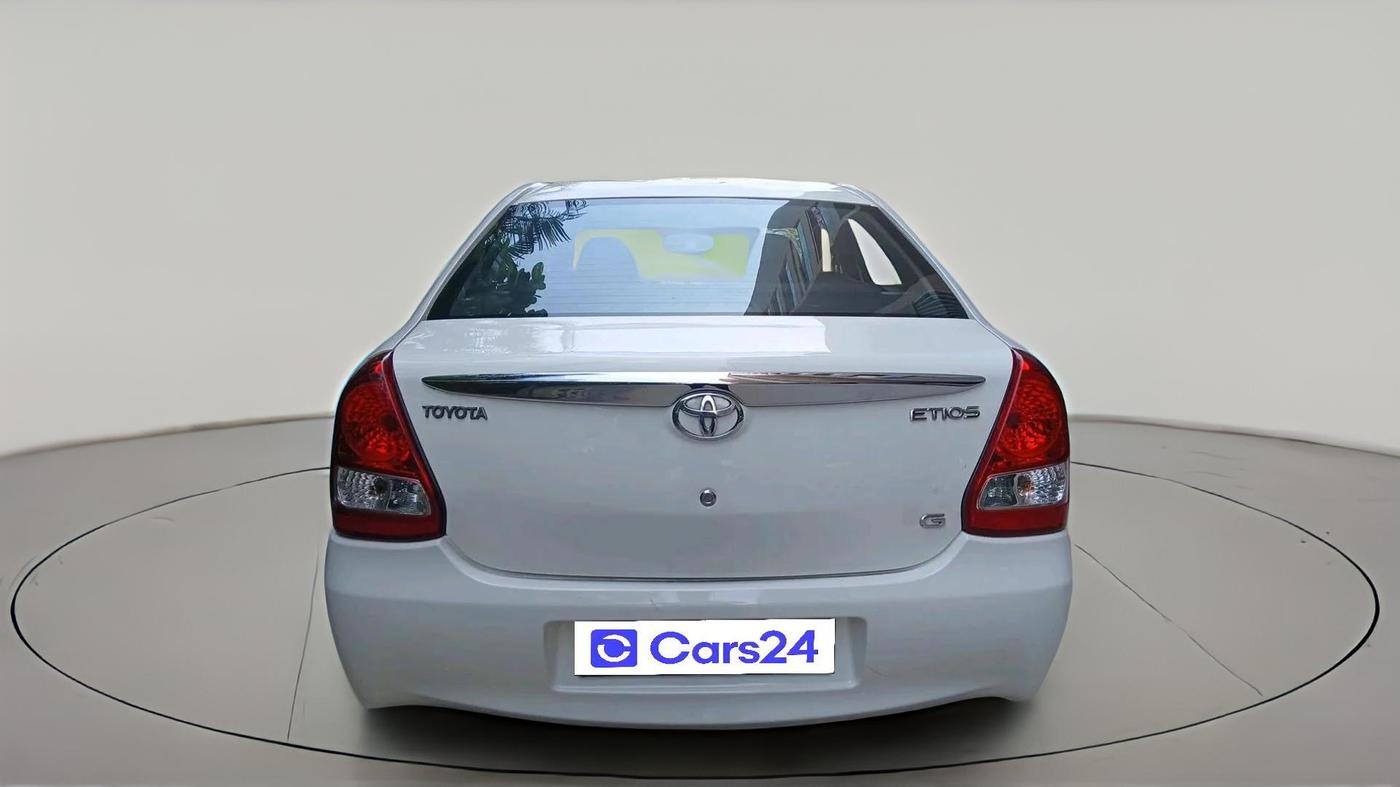 2011 Toyota Etios G, Petrol, Manual, 94,538 km, exterior