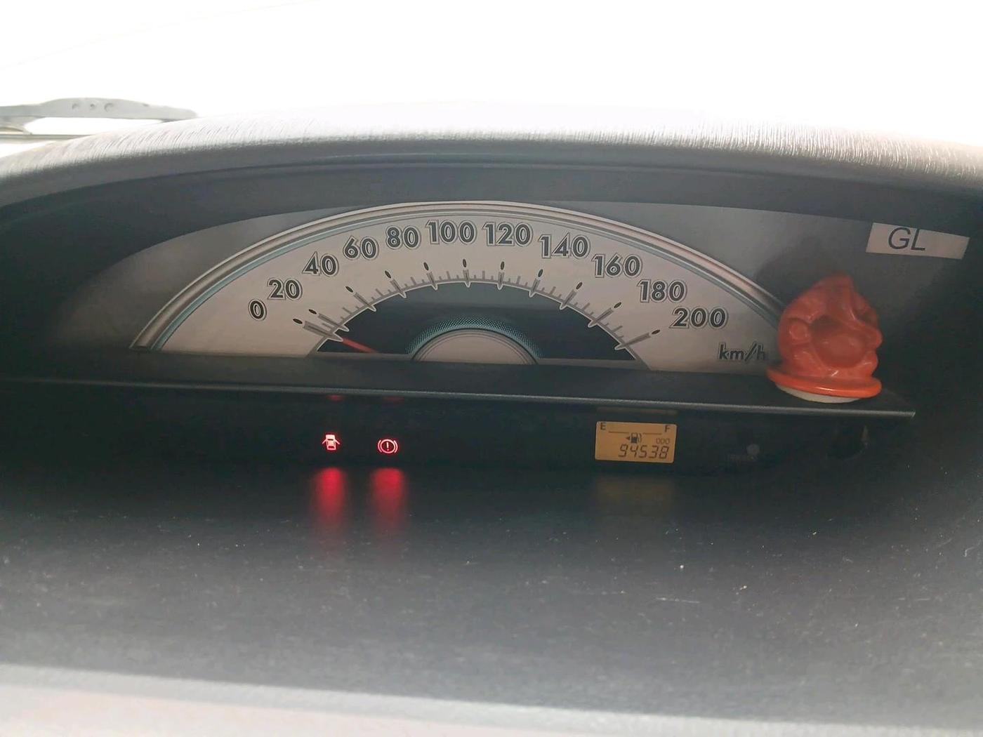2011 Toyota Etios G, Petrol, Manual, 94,538 km, interior