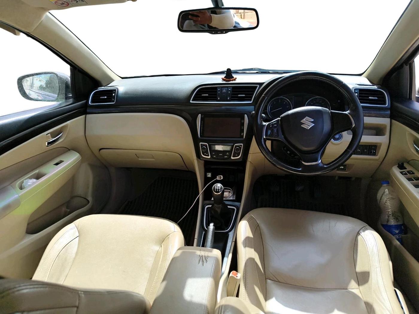 2017 Maruti Ciaz ALPHA DIESEL 1.3, Diesel, Manual, 1,79,328 km, interior