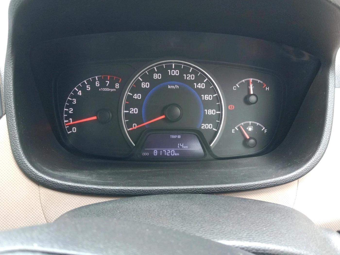 2016 Hyundai Grand i10 MAGNA 1.2 KAPPA VTVT, Petrol, Manual, 81,720 km, interior