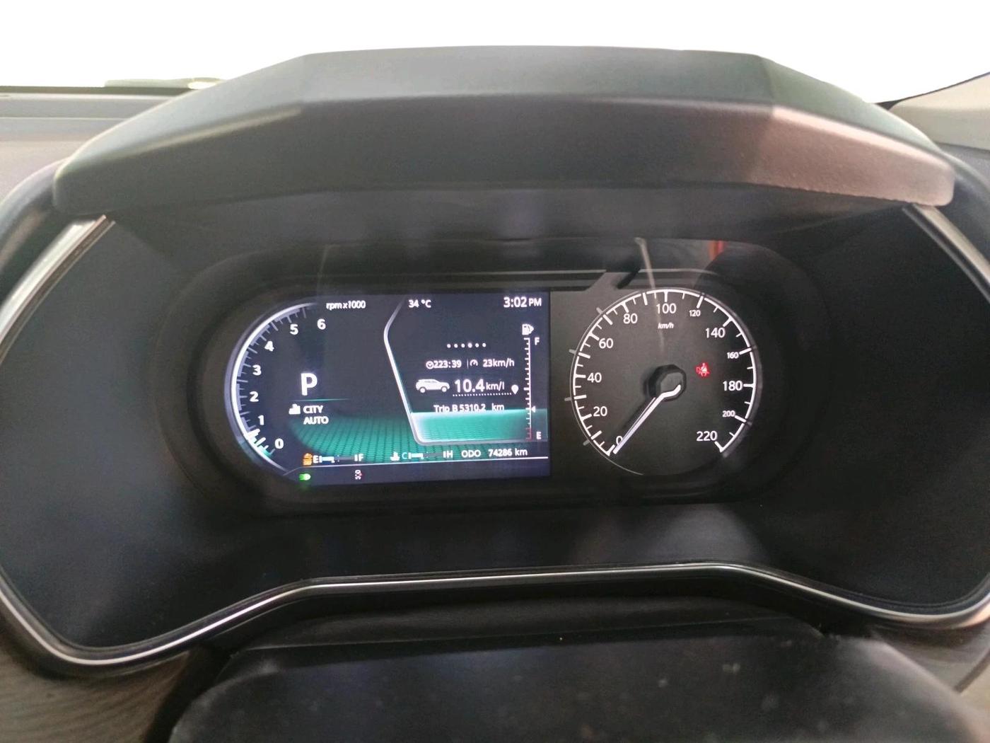 2021 Tata Harrier XZA PLUS 2.0L DUAL TONE, Diesel, Automatic, 74,286 km, interior