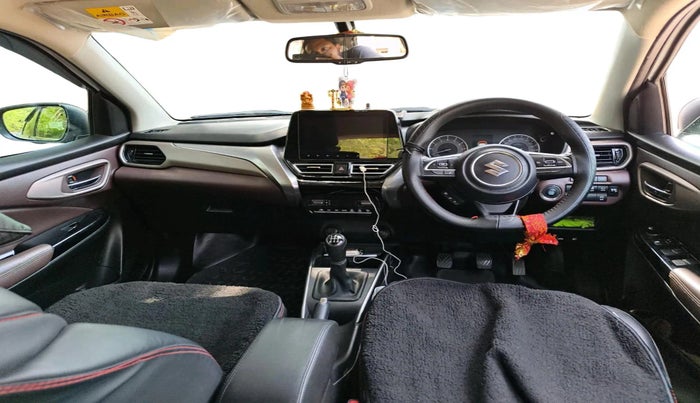 2023 Maruti FRONX ALPHA 1.0 TURBO MT, Petrol, Manual, 53,577 km, interior