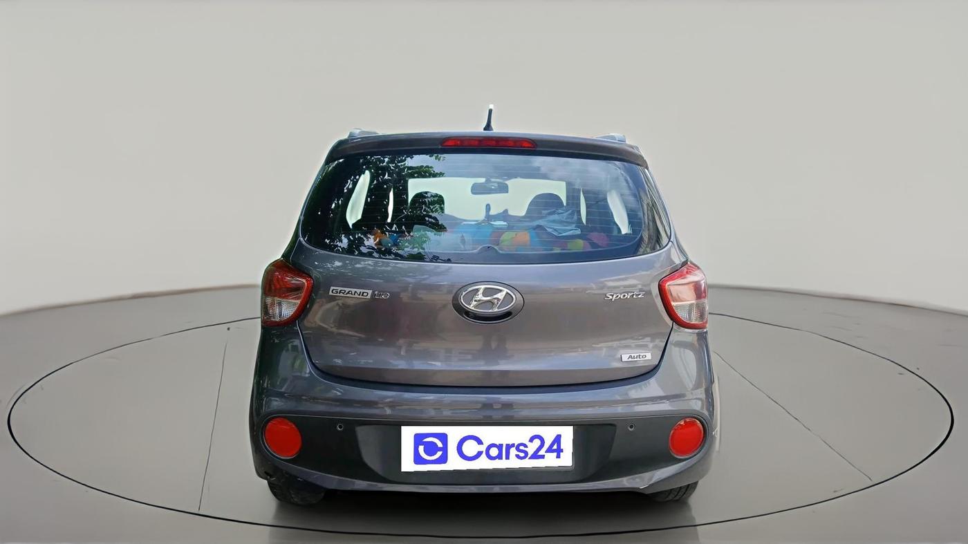 2017 Hyundai Grand i10 SPORTZ (O) AT 1.2 KAPPA VTVT, Petrol, Automatic, 45,901 km, exterior