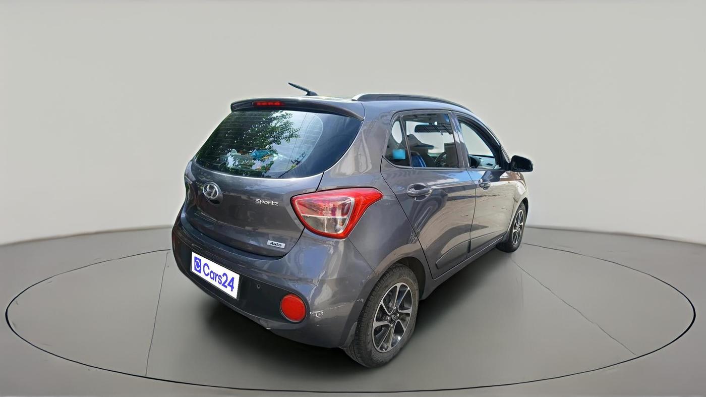 2017 Hyundai Grand i10 SPORTZ (O) AT 1.2 KAPPA VTVT, Petrol, Automatic, 45,901 km, exterior