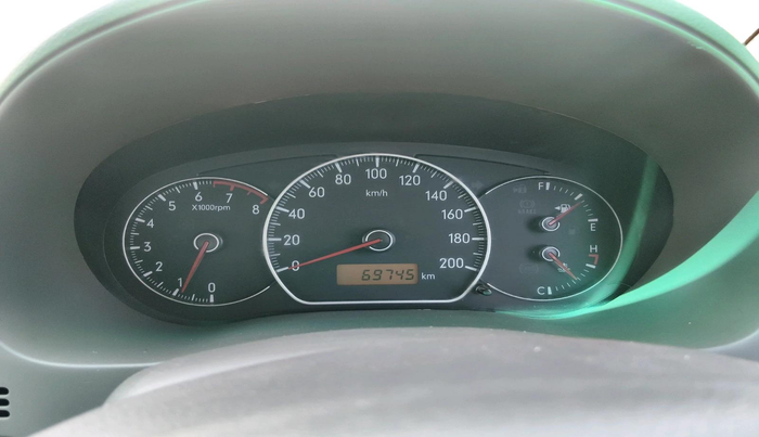 2010 Maruti SX4 VXI, Petrol, Manual, 69,745 km, interior