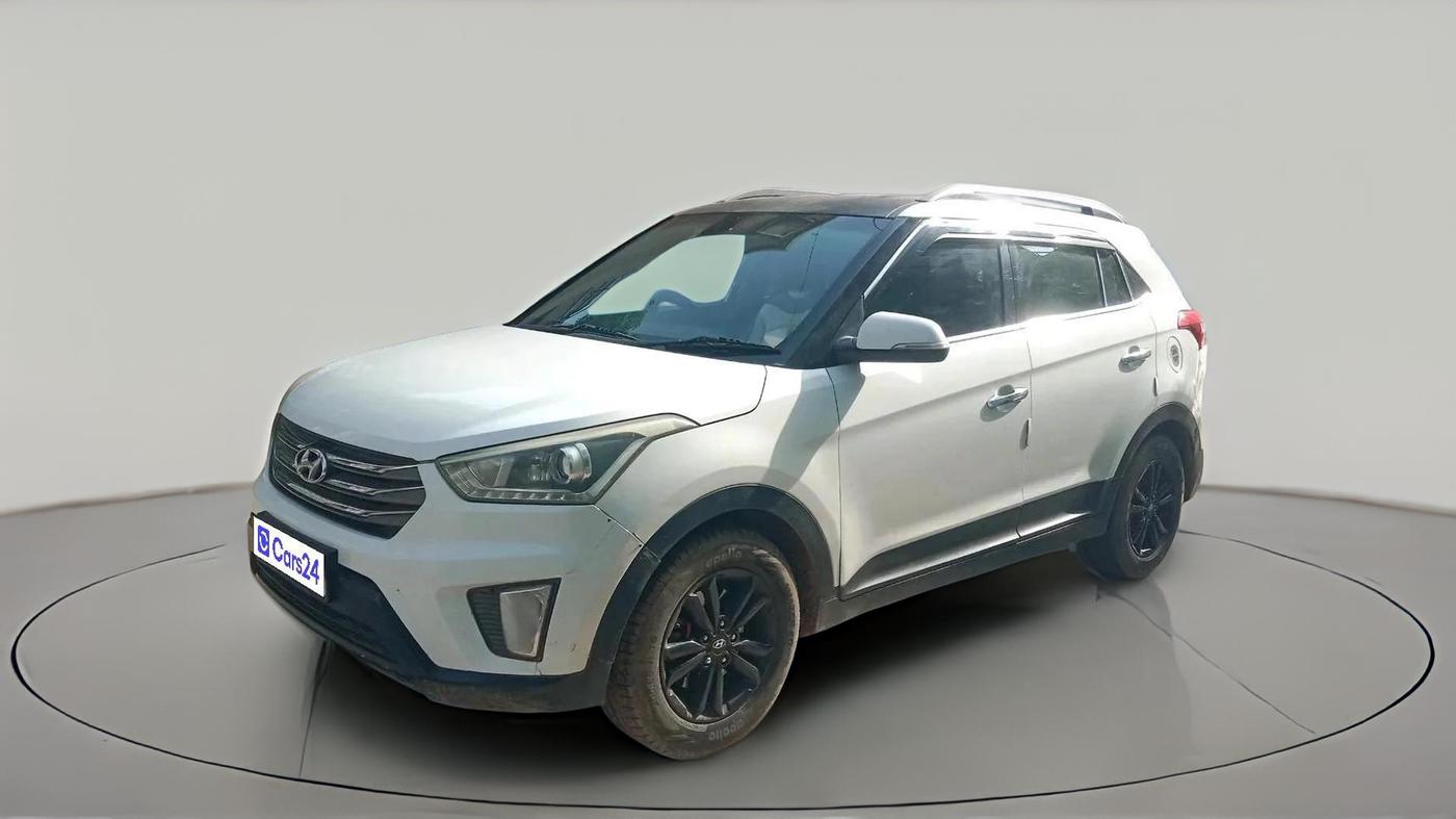 2016 Hyundai Creta SX PLUS 1.6 PETROL, CNG, Manual, 95,488 km, exterior