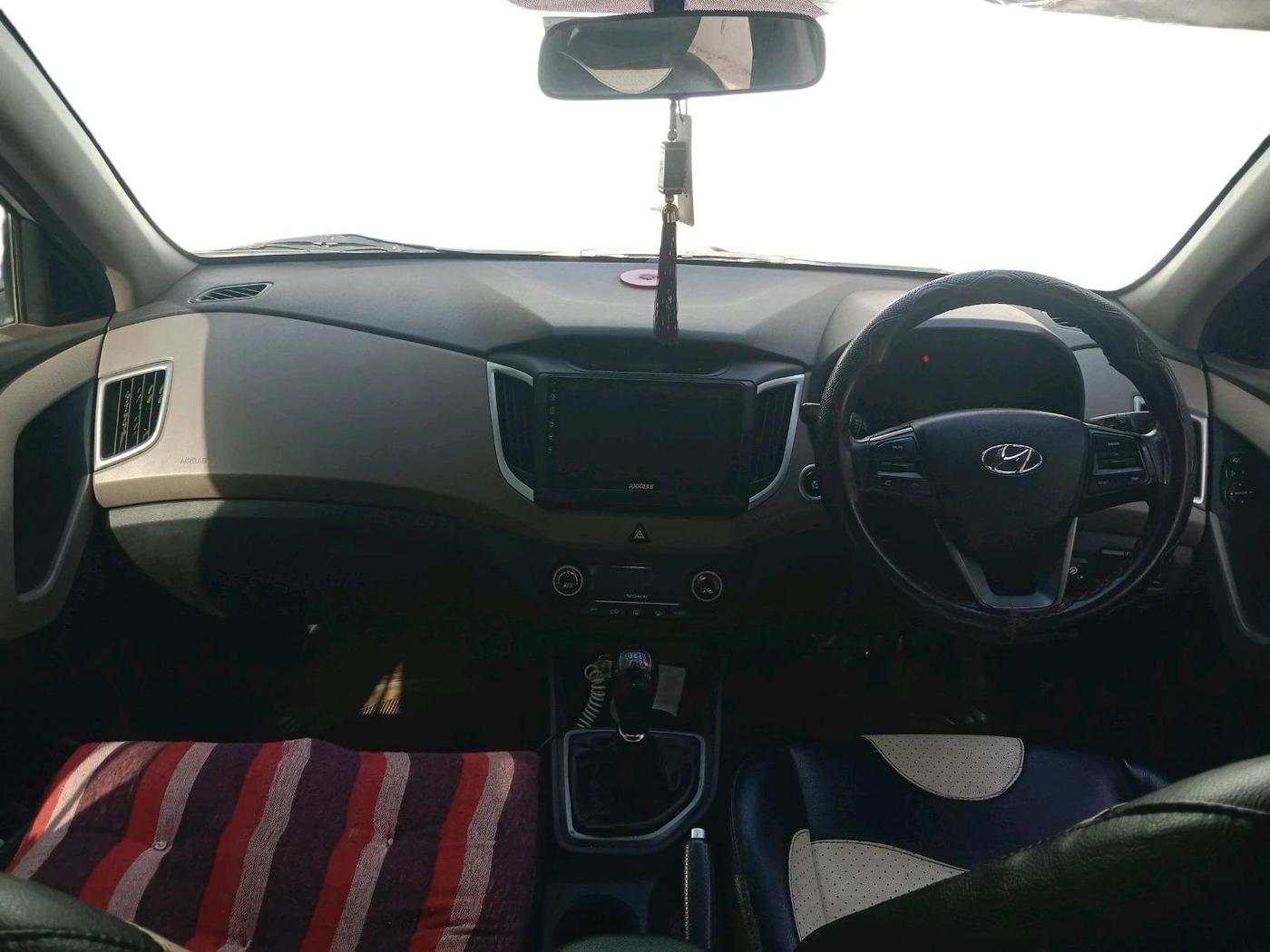 2016 Hyundai Creta SX PLUS 1.6 PETROL, CNG, Manual, 95,488 km, interior