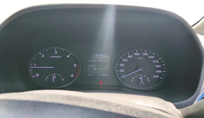 2018 Hyundai Verna 1.6 SX (O) CRDI MT, Diesel, Manual, 1,11,223 km, interior