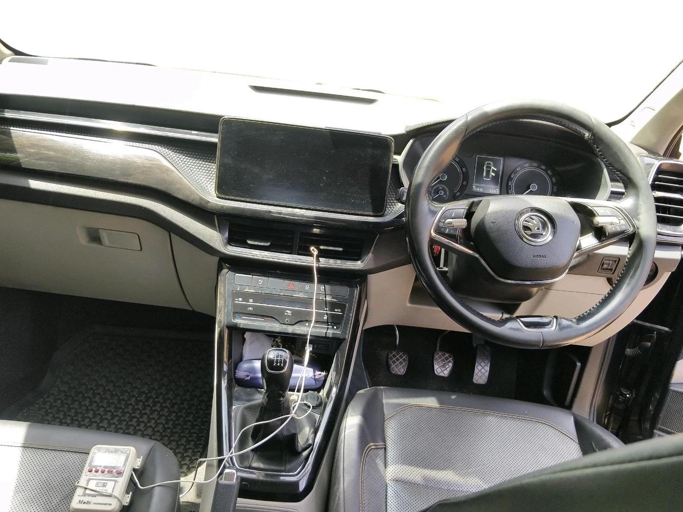 2022 Skoda KUSHAQ STYLE 1.0L TSI MT, Petrol, Manual, 1,53,818 km, interior