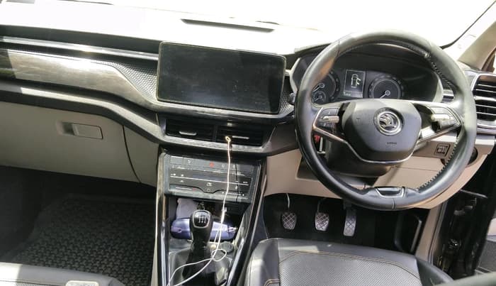 2022 Skoda KUSHAQ STYLE 1.0L TSI MT, Petrol, Manual, 1,53,818 km, interior