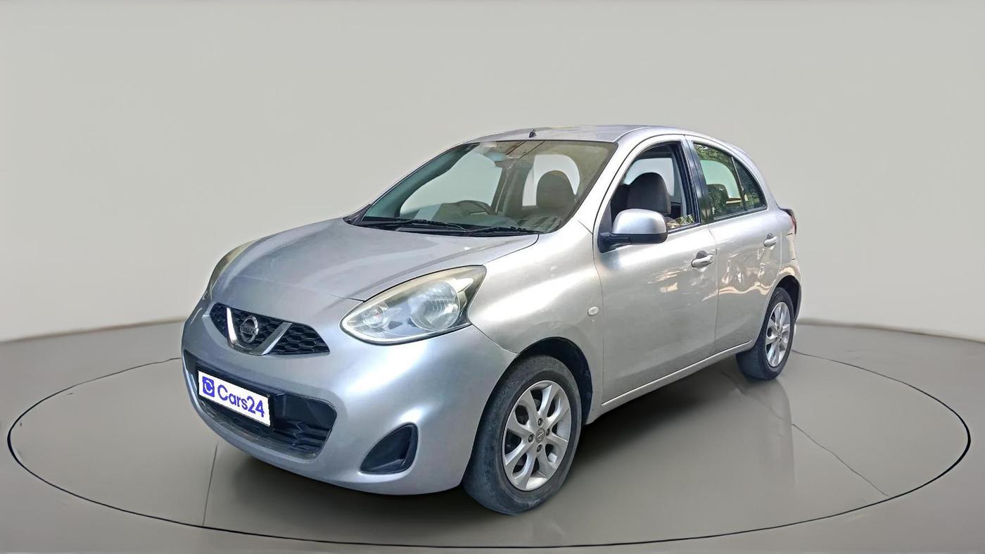 2013 Nissan Micra XV CVT, Petrol, Automatic, 1,12,703 km, exterior