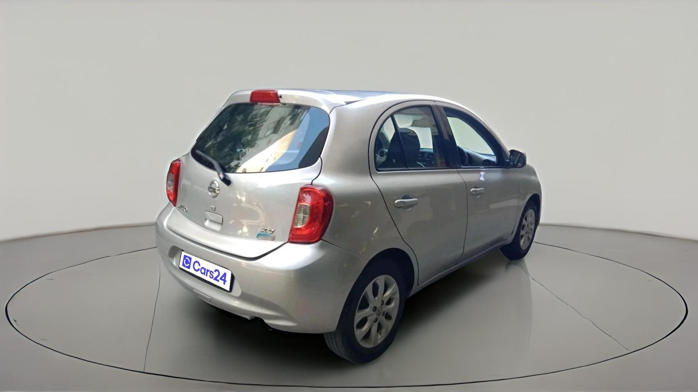 2013 Nissan Micra XV CVT, Petrol, Automatic, 1,12,703 km, exterior