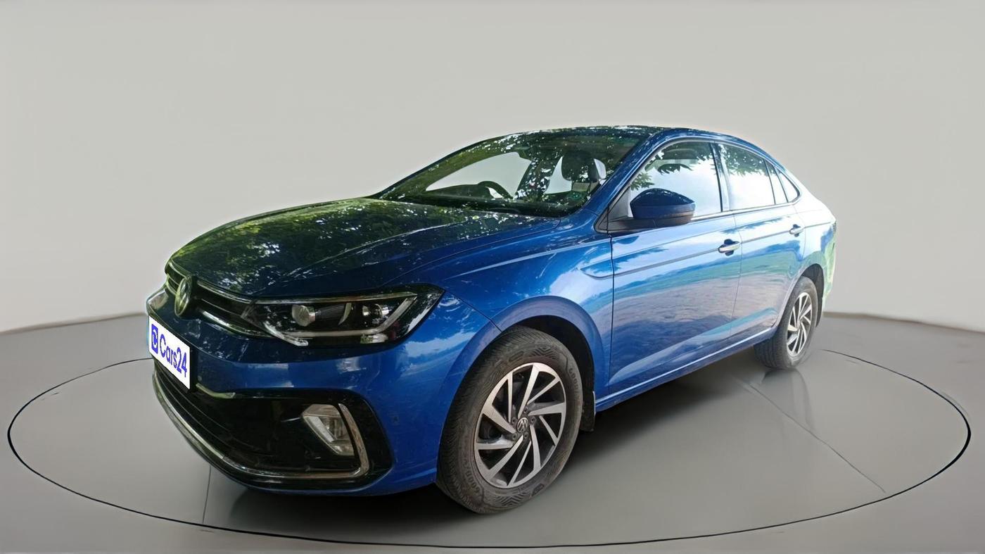 2022 Volkswagen VIRTUS TOPLINE TSI 1.0 AT, Petrol, Automatic, 63,693 km, exterior