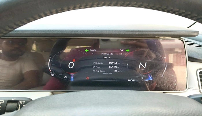 2021 Mahindra XUV700 AX 7 P MT 7 STR, Petrol, Manual, 78,046 km, interior