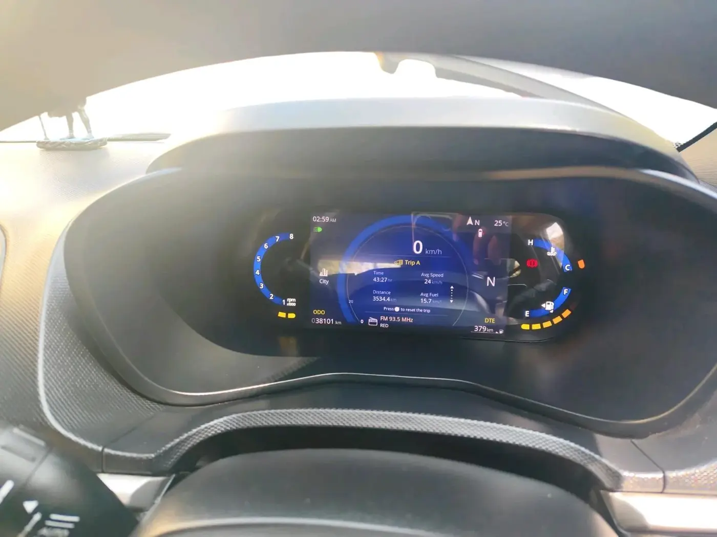 2024 Tata NEXON Creative Plus 1.5 Revotorq 6AMT Dark Edition, Diesel, Automatic, 43,000 km, interior