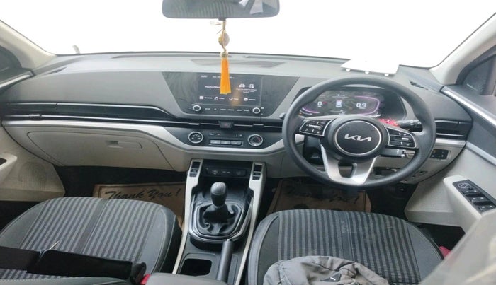 2024 KIA CARENS PRESTIGE 1.5 PETROL 7 STR, CNG, Manual, 10,183 km, interior