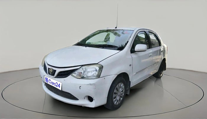 2011 Toyota Etios G, CNG, Manual, 1,00,543 km, exterior