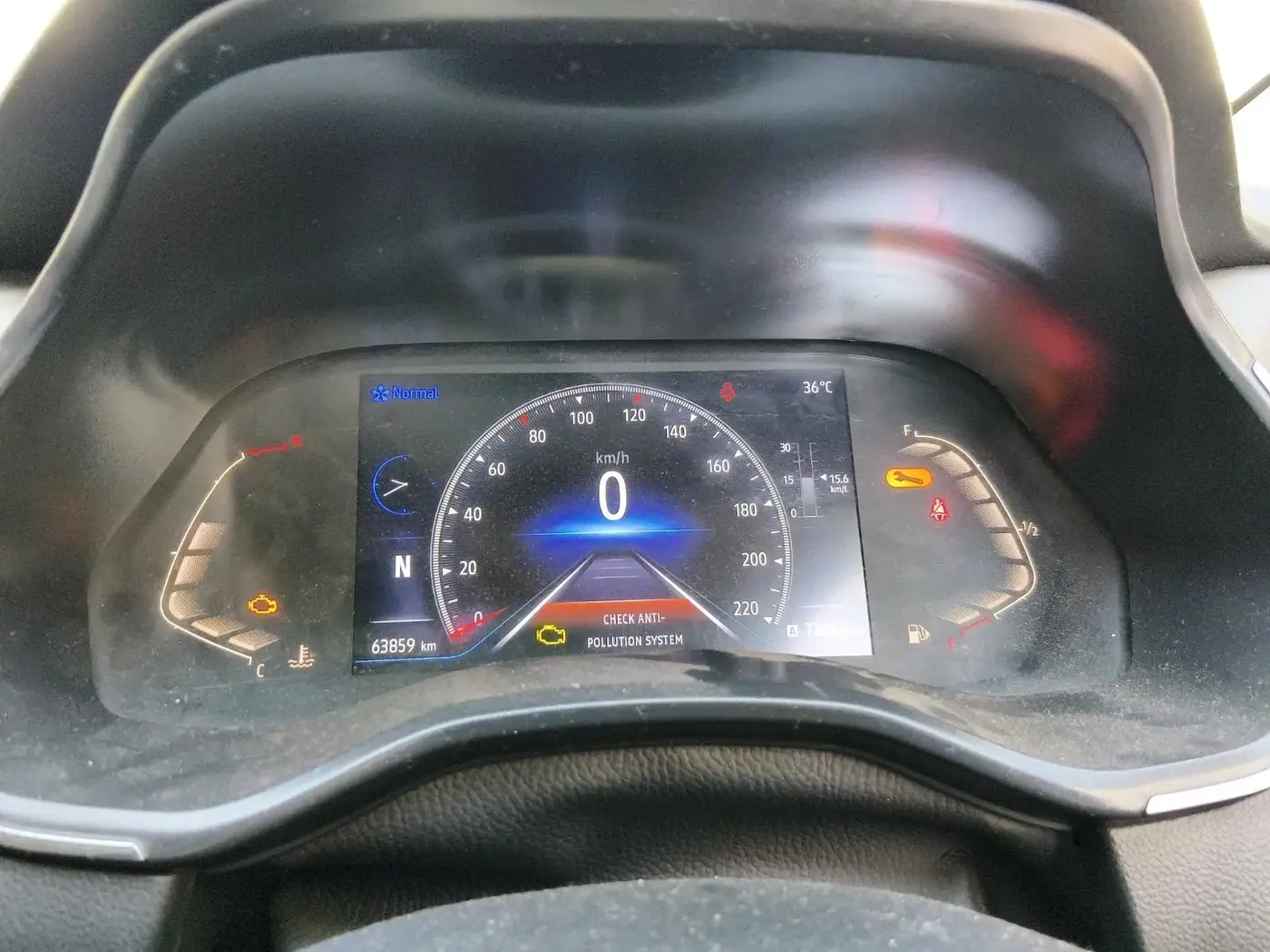 2021 Renault Kiger RXZ AMT, Petrol, Automatic, 63,859 km, interior