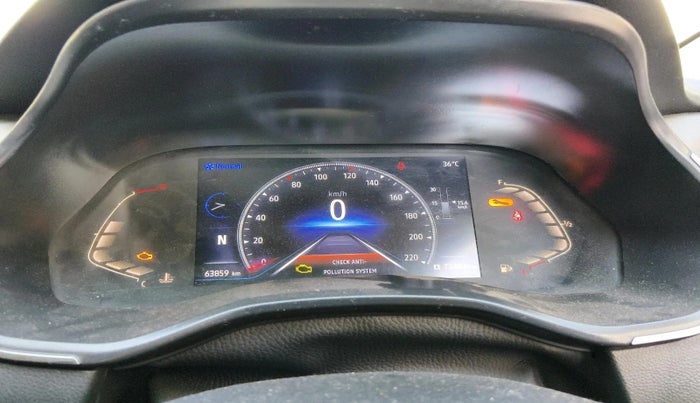 2021 Renault Kiger RXZ AMT, Petrol, Automatic, 63,859 km, interior