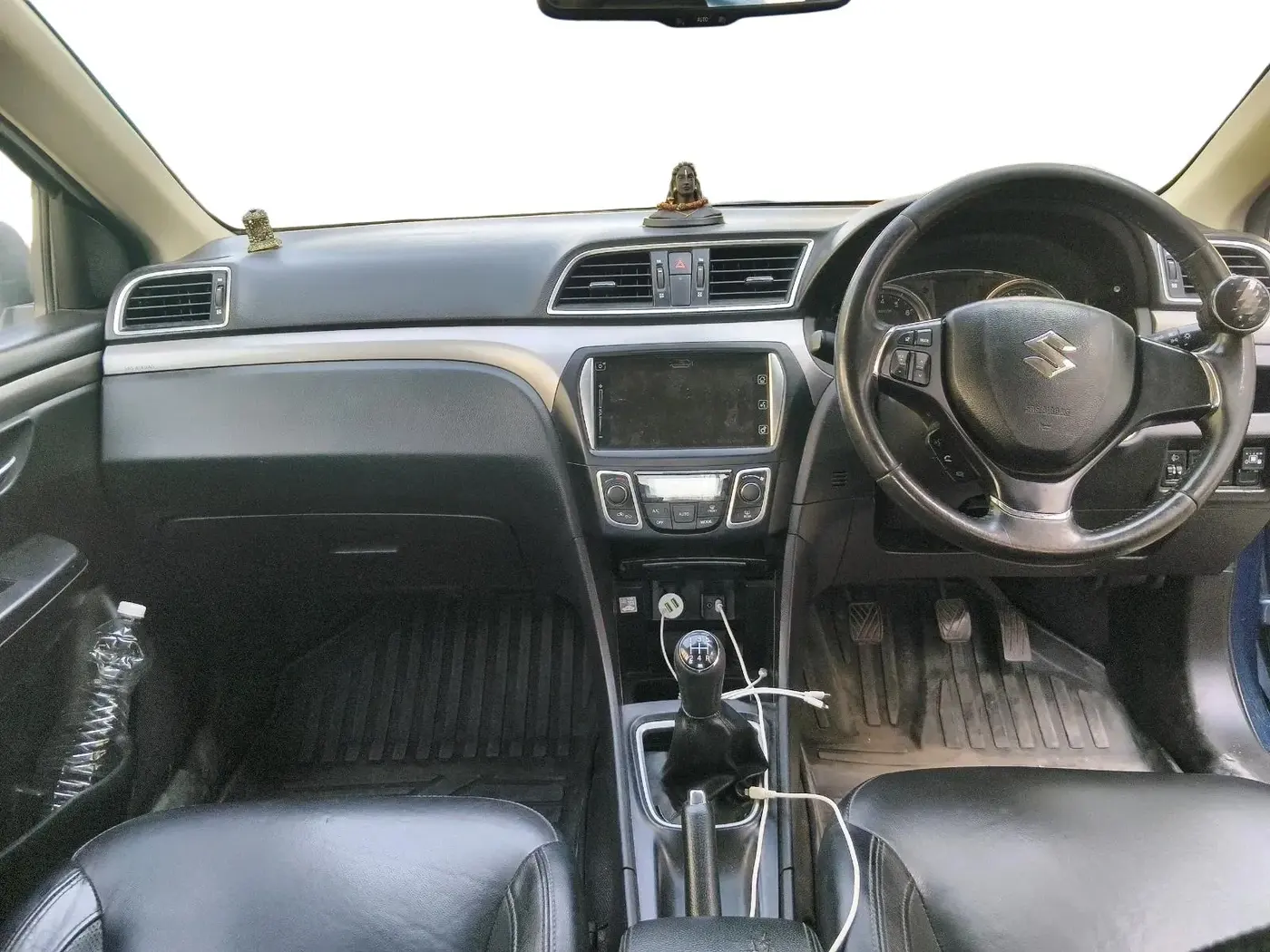 2018 Maruti Ciaz S 1.4 MT PETROL, CNG, Manual, 93,409 km, interior
