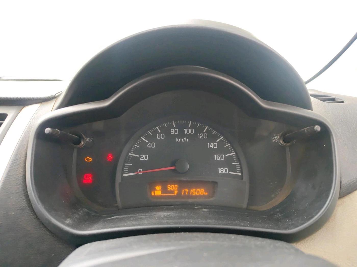 2016 Maruti Celerio VXI, CNG, Manual, 1,71,508 km, interior