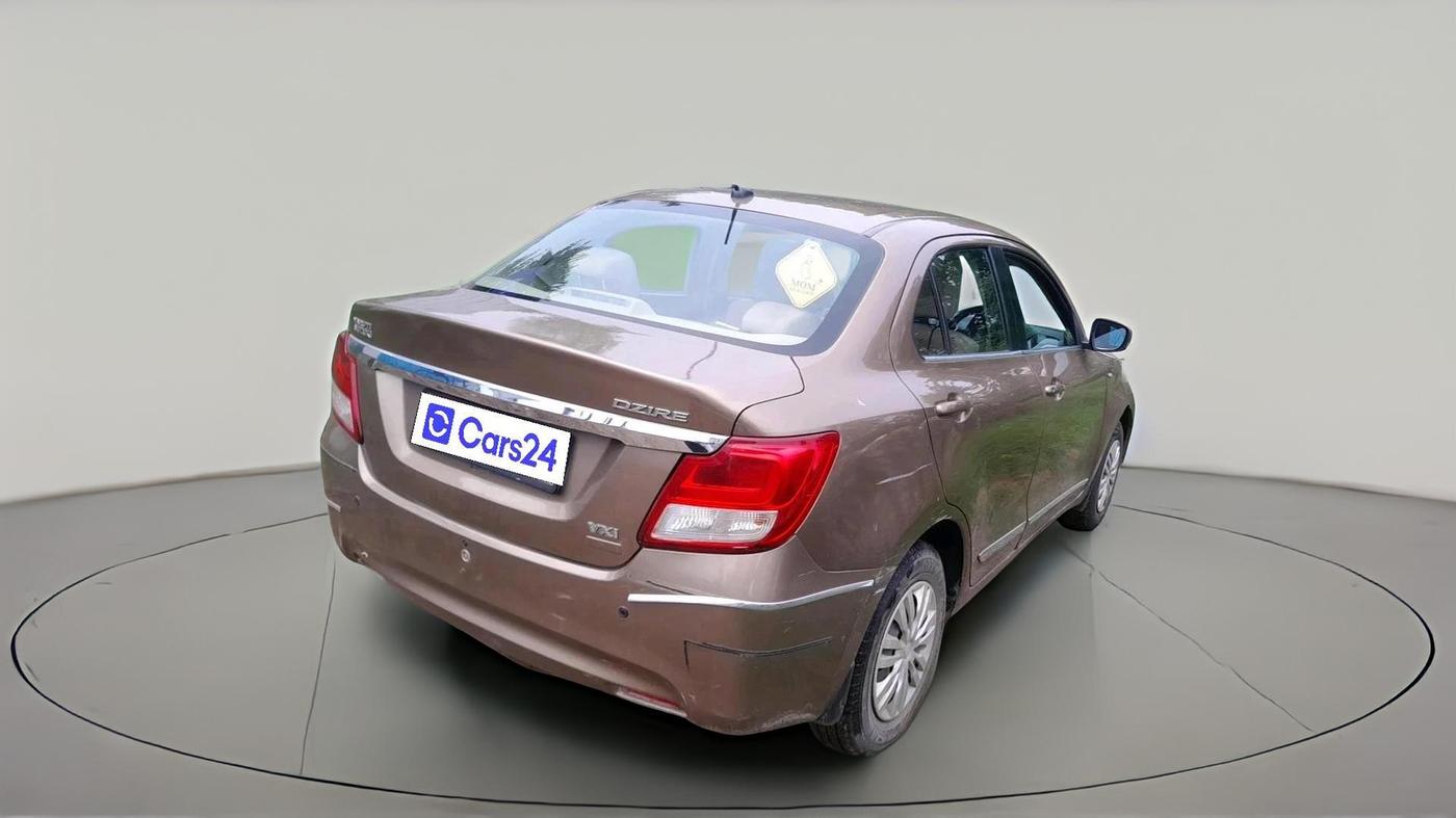2017 Maruti Dzire VXI AMT, Petrol, Automatic, 1,29,584 km, exterior