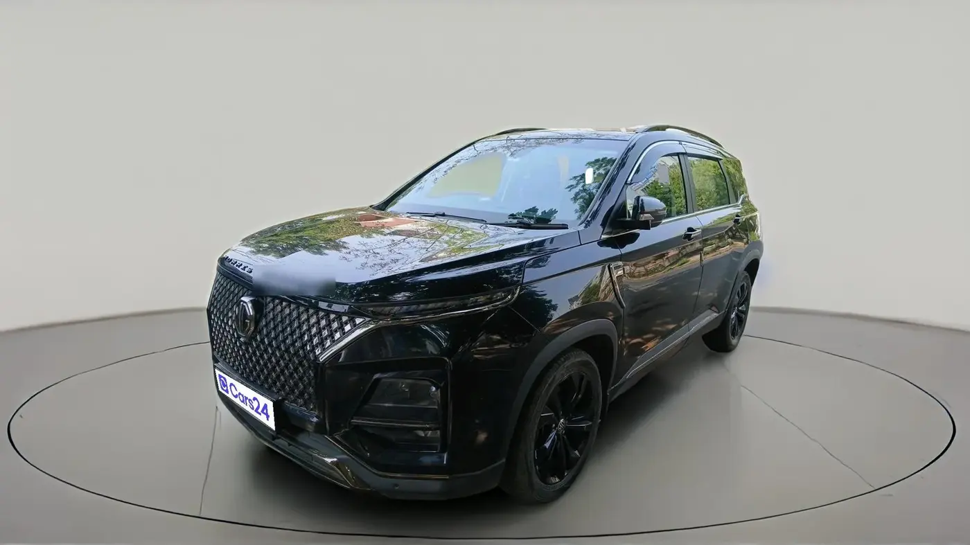 2024 MG HECTOR PLUS Sharp Pro Blackstorm 1.5 Turbo Petrol CVT 7 STR, Petrol, Automatic, 14,212 km, exterior
