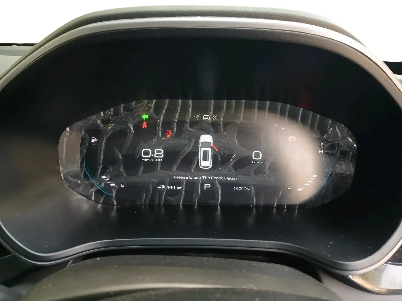 2024 MG HECTOR PLUS Sharp Pro Blackstorm 1.5 Turbo Petrol CVT 7 STR, Petrol, Automatic, 14,212 km, interior