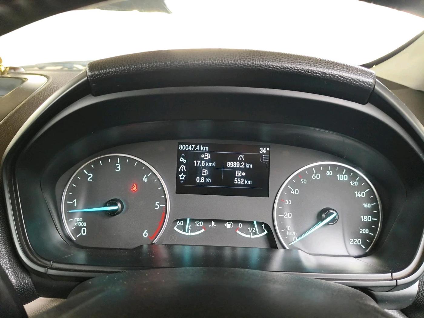 2021 Ford Ecosport TITANIUM 1.5L DIESEL, Diesel, Manual, 80,047 km, interior