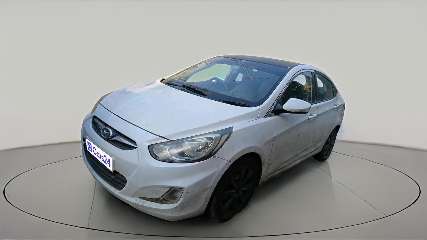 2012 Hyundai Verna FLUIDIC 1.6 CRDI SX, Diesel, Manual, 1,20,518 km, exterior