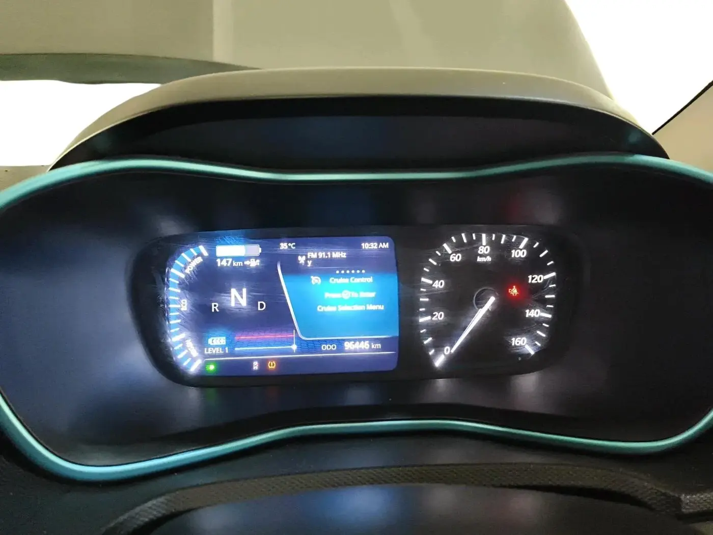 2022 Tata NEXON EV XZ PLUS, Electric, Automatic, 96,446 km, interior
