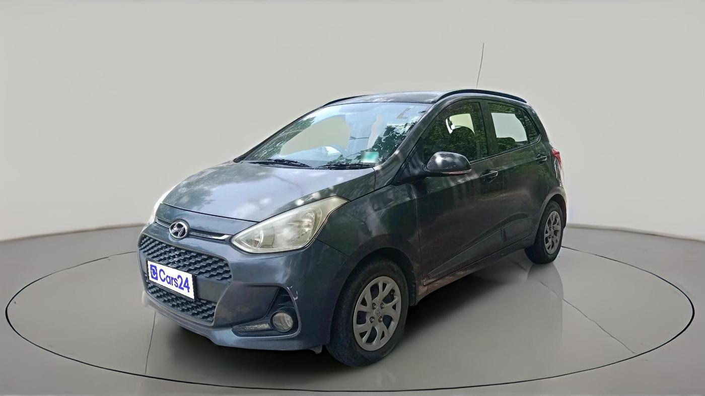 2017 Hyundai Grand i10 SPORTZ (O) 1.2 KAPPA VTVT, Petrol, Manual, 14,534 km, exterior