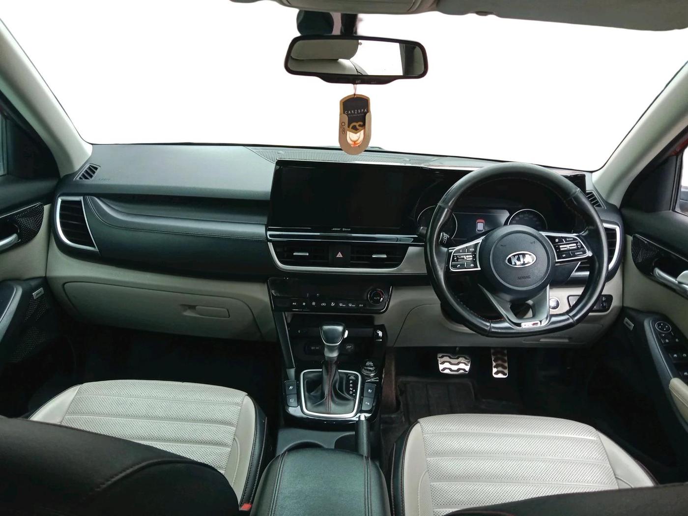 2019 KIA SELTOS GTX PLUS DCT 1.4 PETROL, Petrol, Automatic, 1,05,596 km, interior