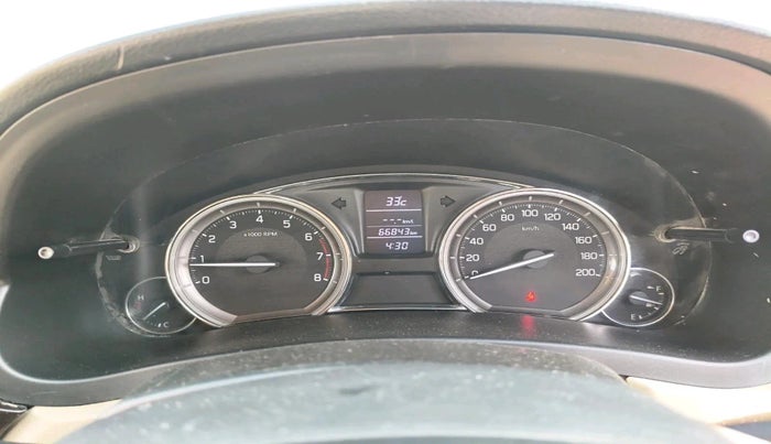 2017 Maruti Ciaz DELTA 1.4 MT PETROL, Petrol, Manual, 66,843 km, interior