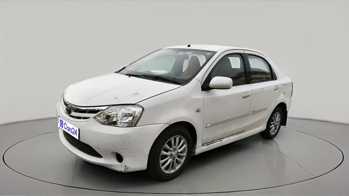 2011 Toyota Etios VX, Petrol, Manual, 72,441 km, exterior