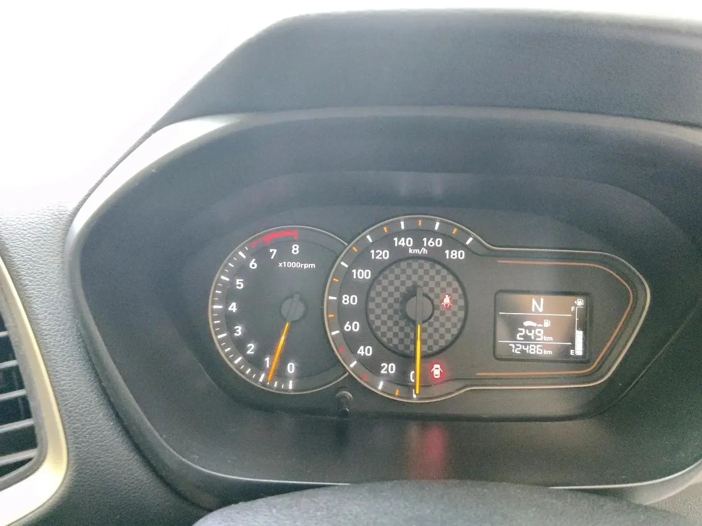 2018 Hyundai NEW SANTRO SPORTZ AMT, Petrol, Automatic, 72,486 km, interior