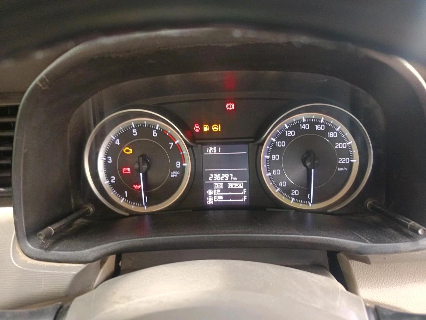 2021 Maruti Ertiga VXI CNG, CNG, Manual, 2,36,297 km, interior