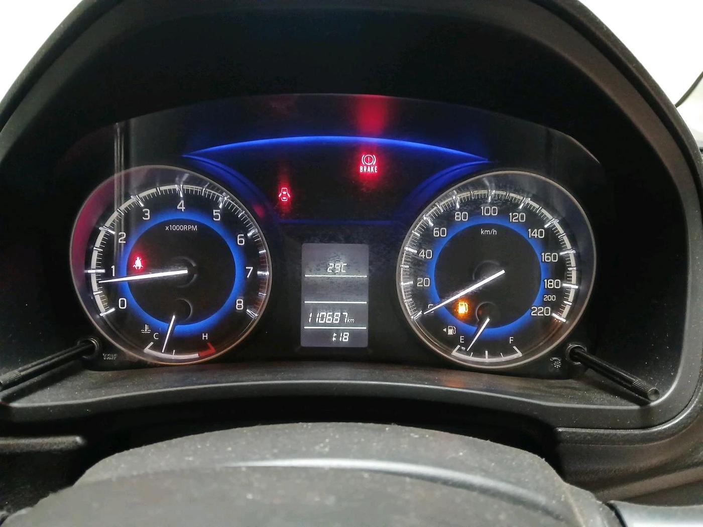 2018 Maruti Baleno DELTA PETROL 1.2, Petrol, Manual, 1,10,687 km, interior