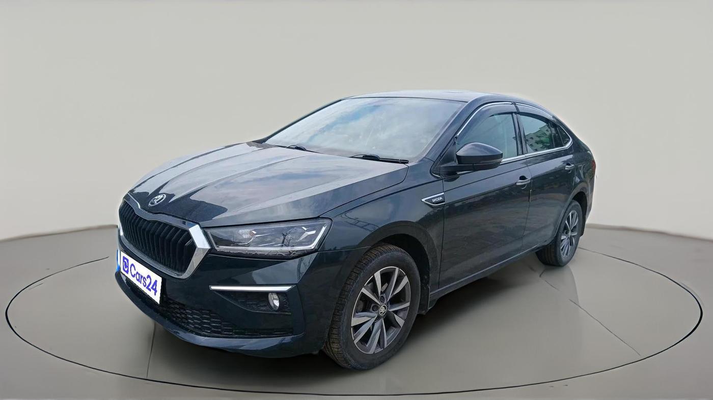 2022 Skoda SLAVIA STYLE 1.0L TSI MT, Petrol, Manual, 43,709 km, exterior