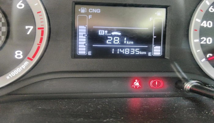 2021 Hyundai AURA S 1.2 CNG, CNG, Manual, 1,14,835 km, interior