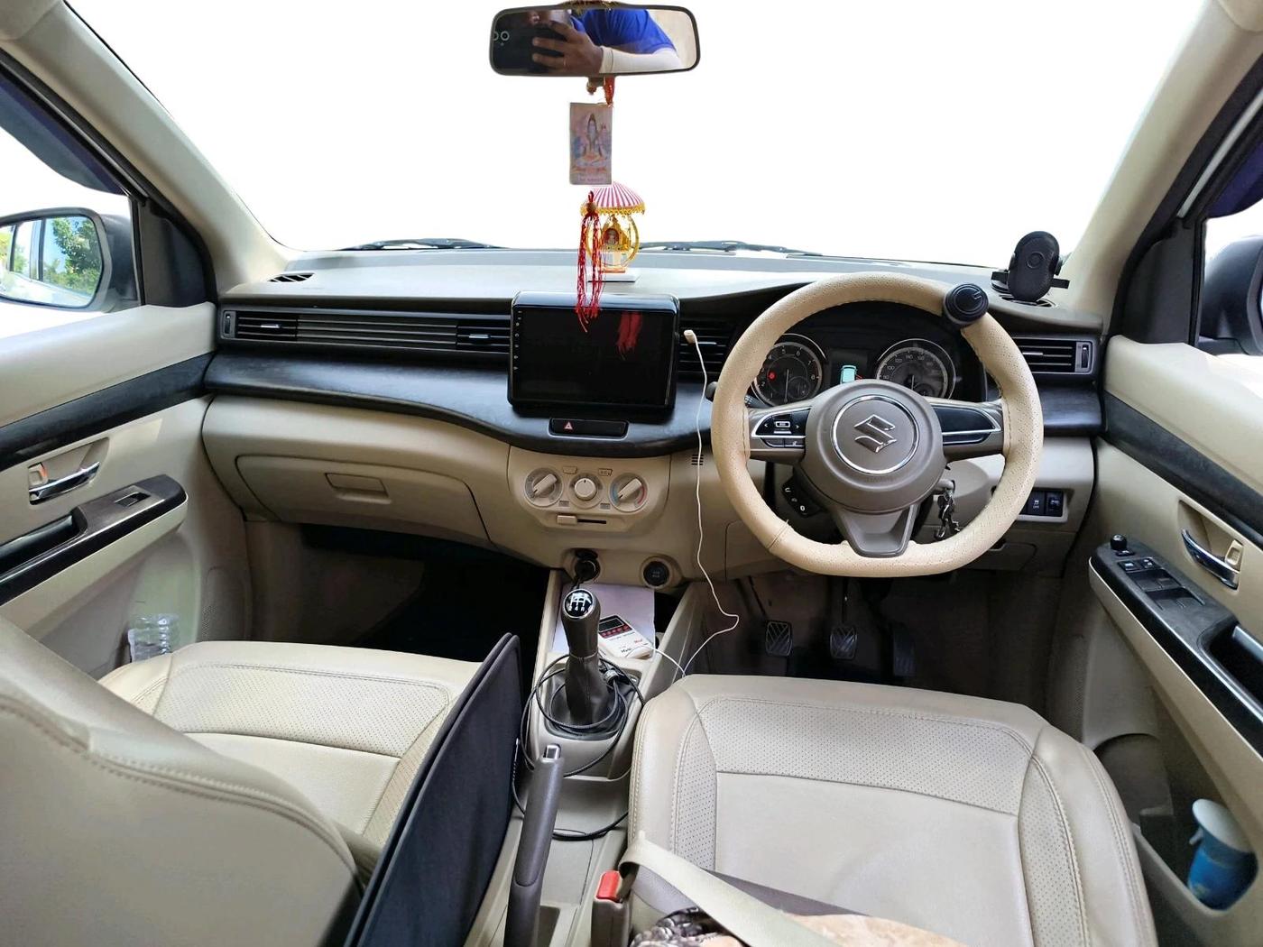 2023 Maruti Ertiga   VXI (O) CNG, CNG, Manual, 59,681 km, interior
