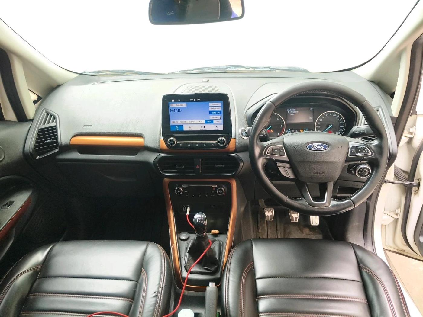 2018 Ford Ecosport TITANIUM 1.5L SPORTS(SUNROOF) DIESEL, Diesel, Manual, 91,138 km, interior