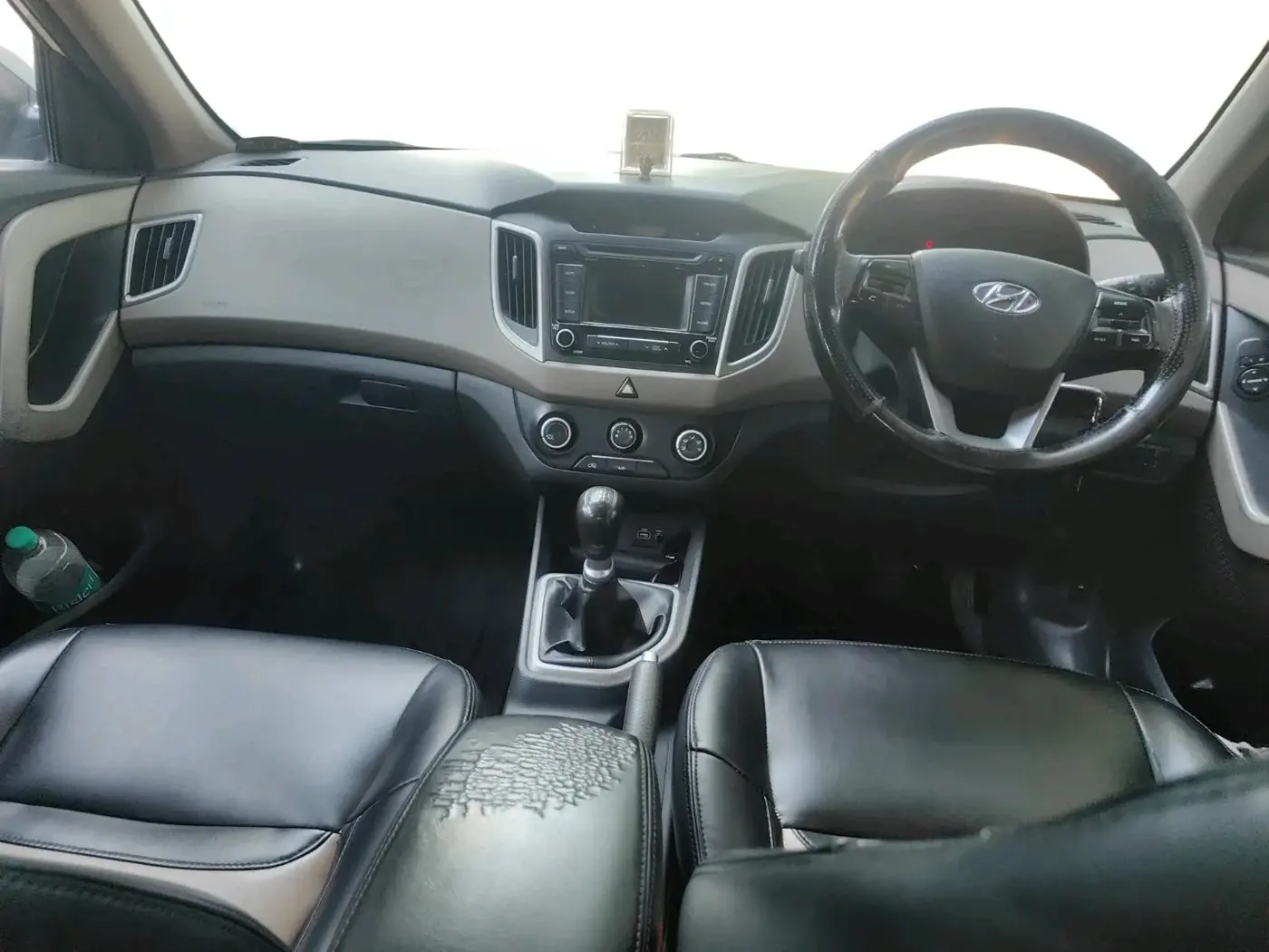 2017 Hyundai Creta E PLUS 1.6 PETROL, Petrol, Manual, 1,55,258 km, interior