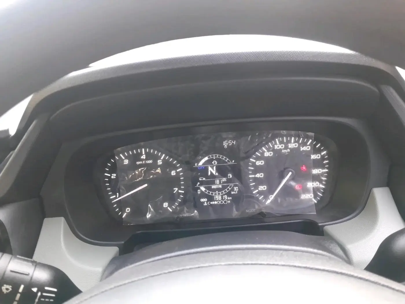 2023 Tata PUNCH ADVENTURE AMT, Petrol, Automatic, 19,819 km, interior