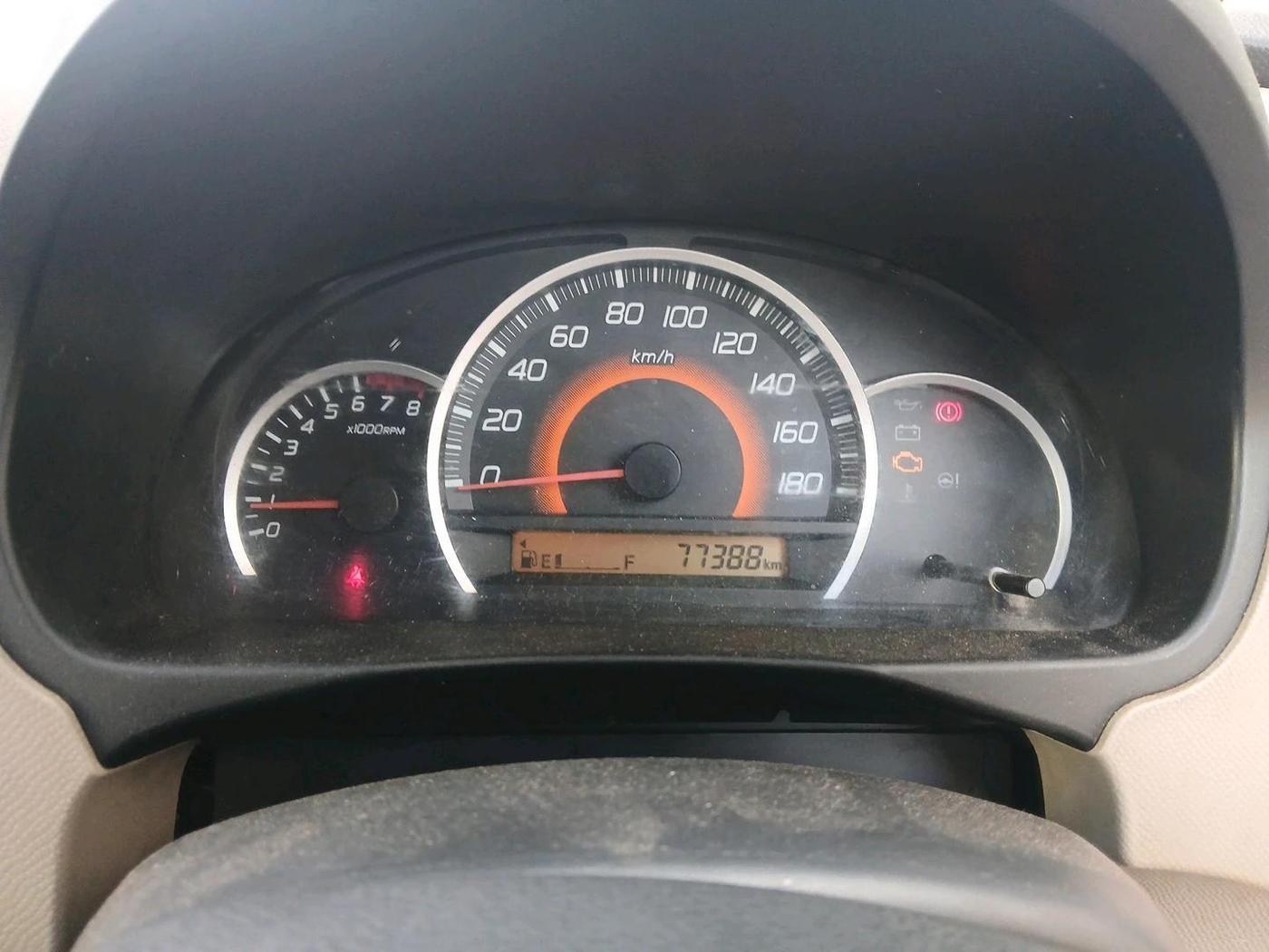 2016 Maruti Wagon R 1.0 VXI, Petrol, Manual, 77,388 km, interior