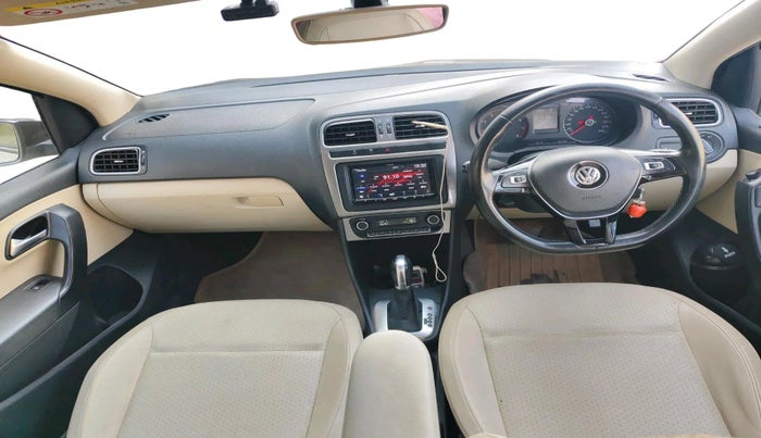 2019 Volkswagen Vento HIGHLINE PLUS 1.2 AT 16 ALLOY, Petrol, Automatic, 55,603 km, interior