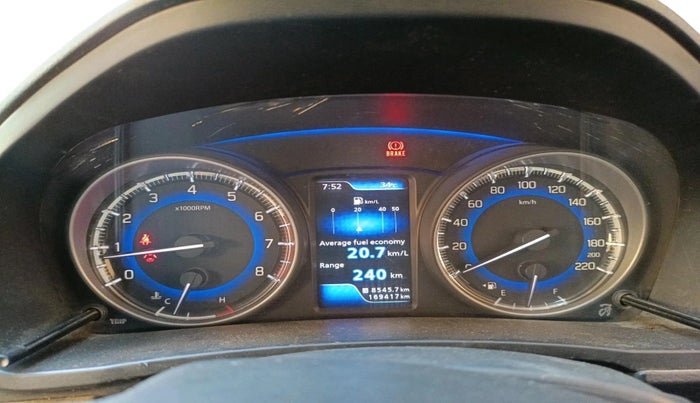 2017 Maruti Baleno ZETA PETROL 1.2, Petrol, Manual, 1,69,417 km, interior