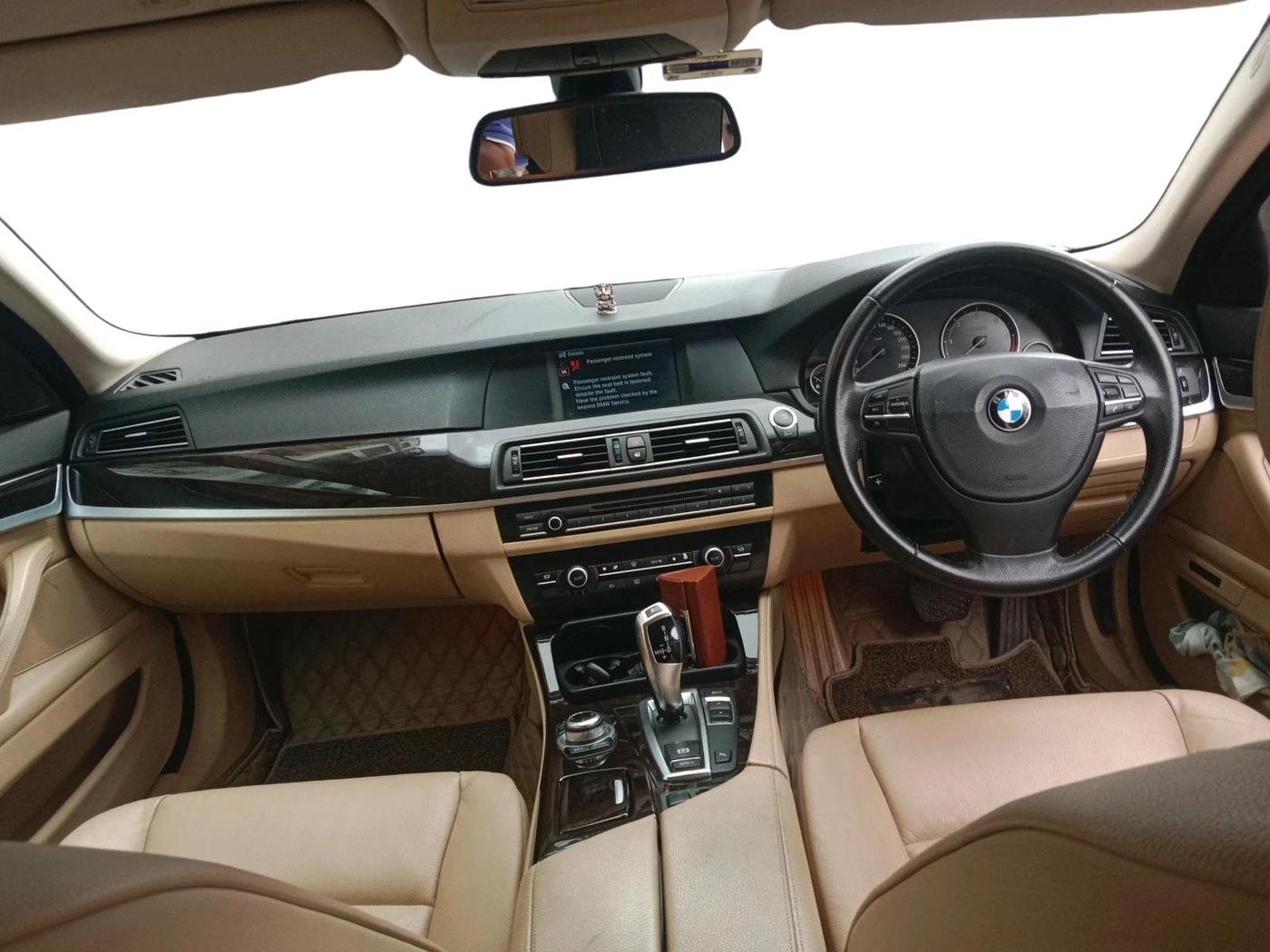 2012 BMW 5 Series 520D 2.0, Diesel, Automatic, 91,991 km, interior