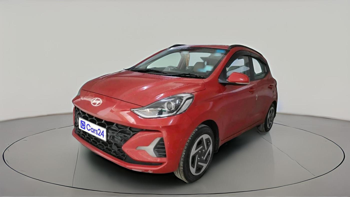 2023 Hyundai GRAND I10 NIOS SPORTZ AMT 1.2 KAPPA VTVT, CNG, Automatic, 35,389 km, exterior