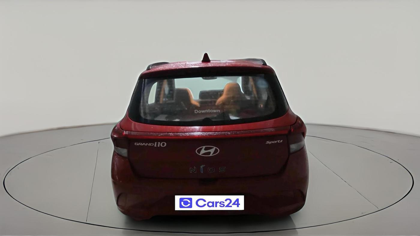 2023 Hyundai GRAND I10 NIOS SPORTZ AMT 1.2 KAPPA VTVT, CNG, Automatic, 35,389 km, exterior